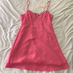 Pink Slip Dress